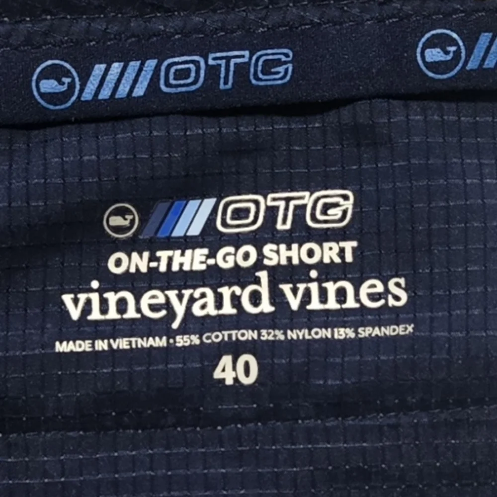 Vineyard Vines Men's On The Go Performance Khaki Shorts Size 40 9